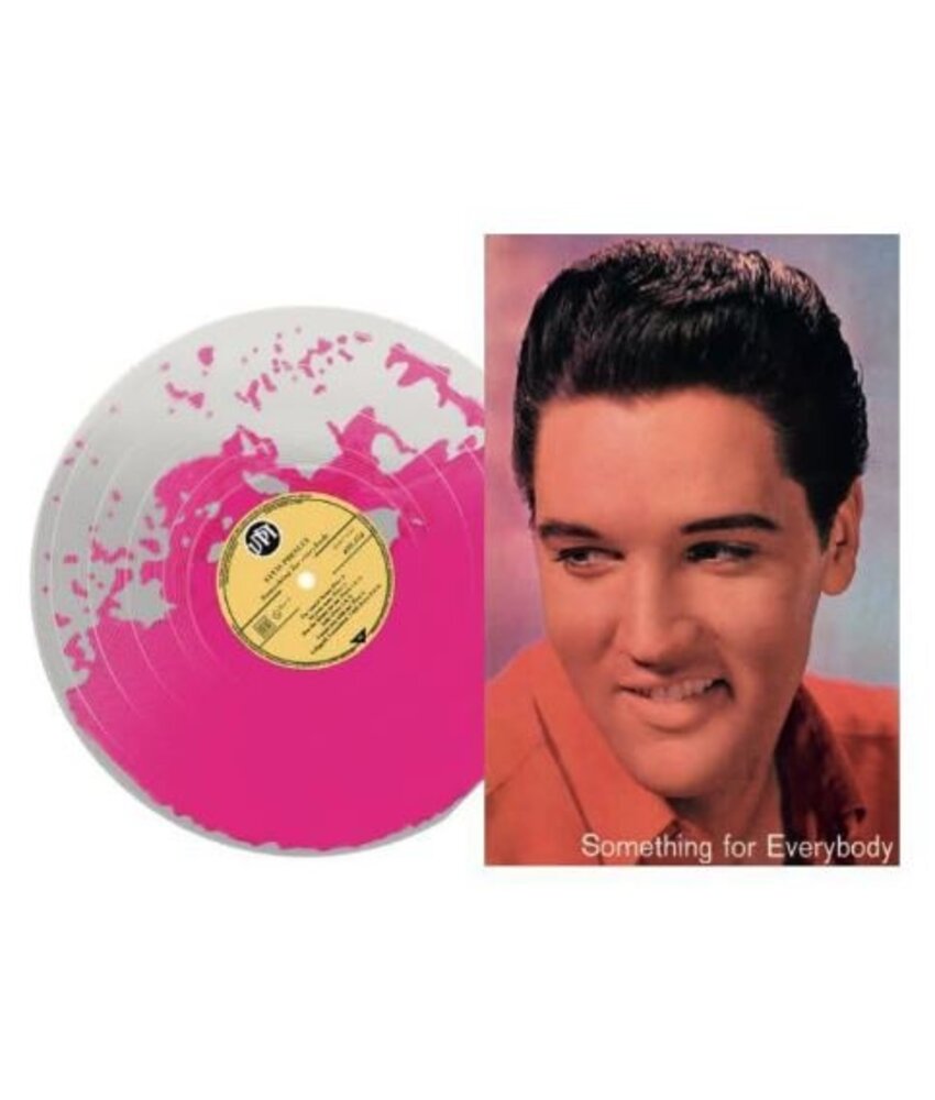 Elvis Presley Something For Everybody Liquid Vinyl 33 RPM VPI Label