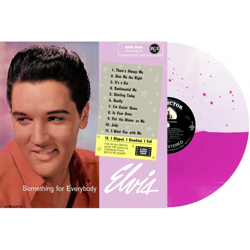 Elvis Presley Something For Everybody Liquid Vinyl 33 RPM