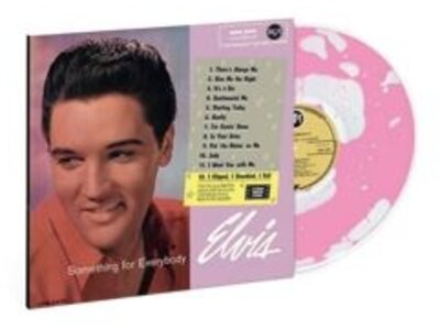 Elvis Presley Something For Everybody Liquid Vinyl 33 RPM VPI Label