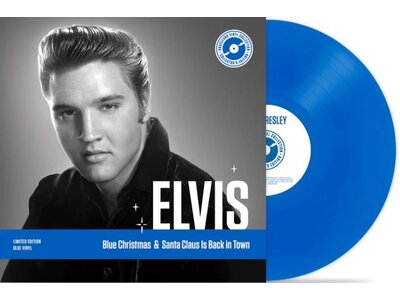 Elvis Presley Blue Christmas - Santa Claus Is Back In Town Graceland Collector's Edition 10" Vinyl Single