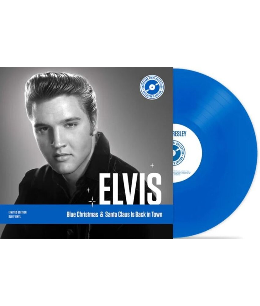 Elvis Presley Blue Christmas - Santa Claus Is Back In Town Graceland Collector's Edition 10" Vinyl Single
