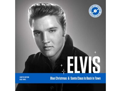 Elvis Presley Blue Christmas - Santa Claus Is Back In Town Graceland Collector's Edition 10" Vinyl Single