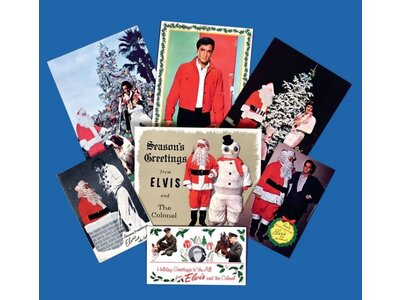 Elvis Presley Blue Christmas - Santa Claus Is Back In Town Graceland Collector's Edition 10" Vinyl Single