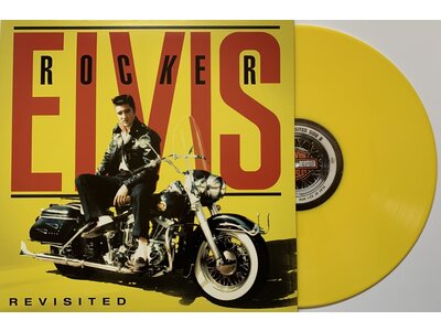 Elvis Rocker Revisited - 33RPM Yellow Vinyl Memphis Mansion Label