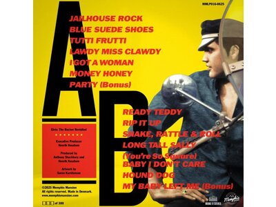 Elvis Rocker Revisited - 33RPM Yellow Vinyl Memphis Mansion Label