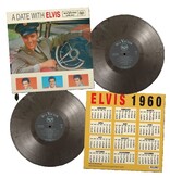 A Date With Elvis On Silver / Black Vinyl 33 RPM Music On Vinyl Exclusive Label