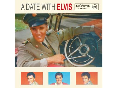 A Date With Elvis On Silver / Black Vinyl 33 RPM Music On Vinyl Exclusive Label