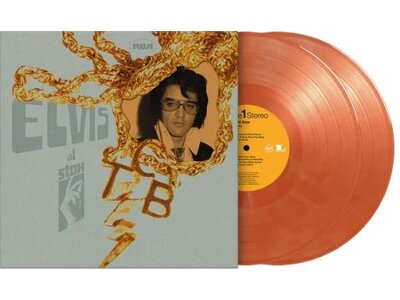 Elvis At Stax On Red / White Marble Vinyl 33 RPM Music On Vinyl Exclusive Label