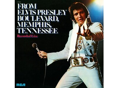 From Elvis Presley Boulevard, Memphis, TN On Orange Vinyl 33 RPM Music On Vinyl Exclusive Label