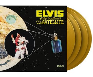 洋楽 ElvisPresley AlohaFromHawaiiViaSatellite Elvis Presley Aloha From Hawaii Via Satellie On Yellow Vinyl