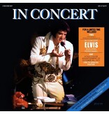 Elvis In Concert - 33 RPM 2 LP Clear Vinyl Set - Gravel Road Label - A Study Of Elvis Presley's "In Concert"