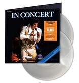 Elvis In Concert - 33 RPM 2 LP Clear Vinyl Set - Gravel Road Label - A Study Of Elvis Presley's "In Concert"
