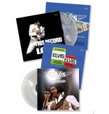 Elvis In Concert - 33 RPM 2 LP Clear Vinyl Set - Gravel Road Label - A Study Of Elvis Presley's "In Concert"
