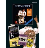 Elvis In Concert - 33 RPM 2 LP Clear Vinyl Set - Gravel Road Label - A Study Of Elvis Presley's "In Concert"