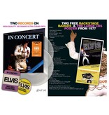 Elvis In Concert - 33 RPM 2 LP Clear Vinyl Set - Gravel Road Label - A Study Of Elvis Presley's "In Concert"