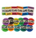 Elvis In Concert Backstage Badges - Set Of 17 Pieces - Gravel Road Label