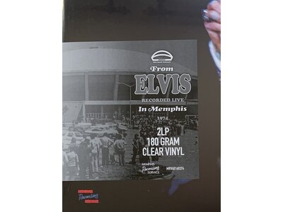 MRS - From Elvis Recorded Live In Memphis 1974 - Clear Vinyl 2 LP Set
