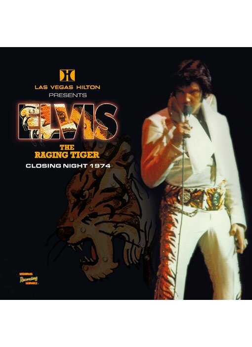 MRS - Elvis The Raging Tiger Closing Night 1974 - Black Vinyl 2 LP Set