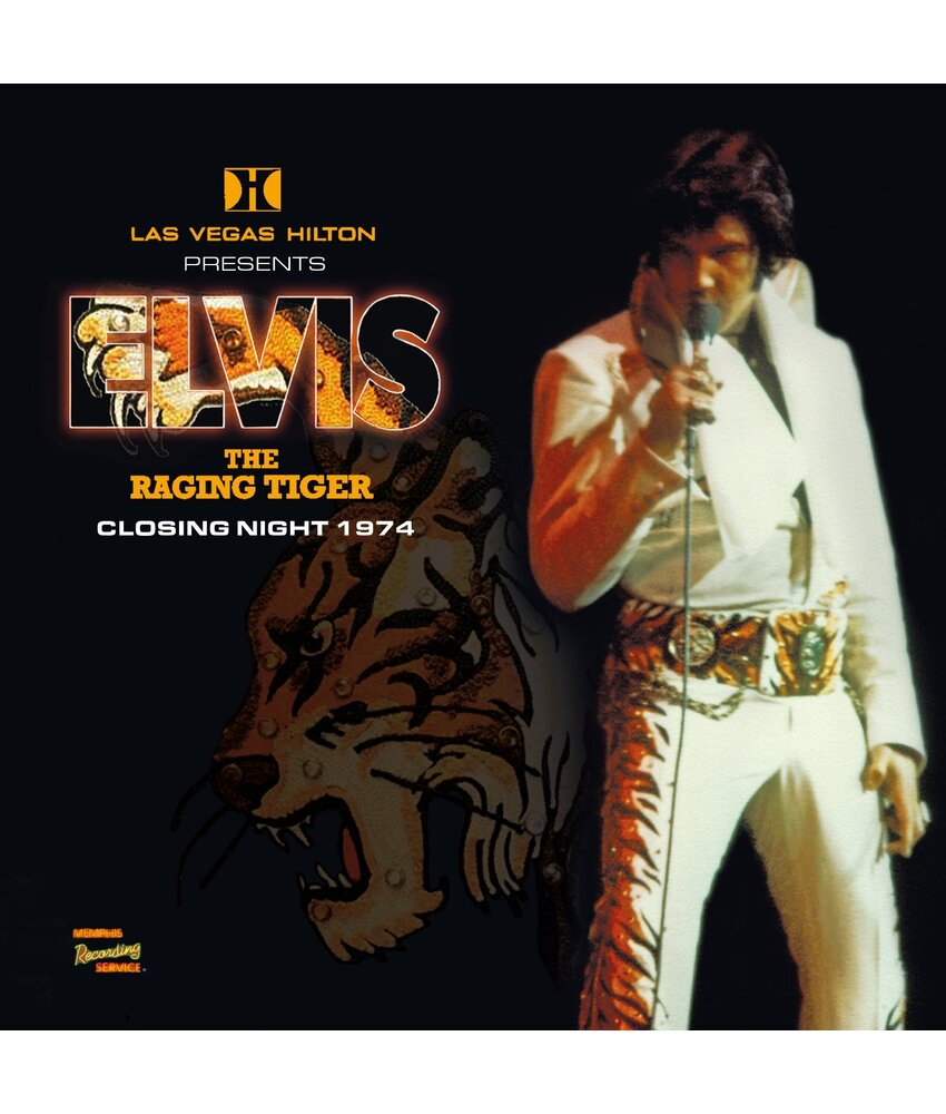 MRS - Elvis The Raging Tiger Closing Night 1974 - Black Vinyl 2 LP Set
