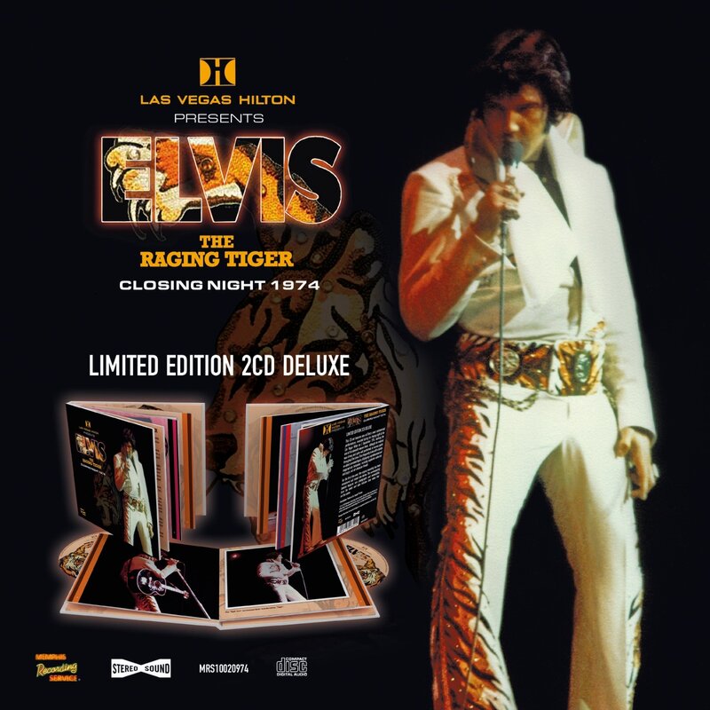 MRS - Elvis The Raging Tiger Closing Night 1974 - Deluxe 2 CD set