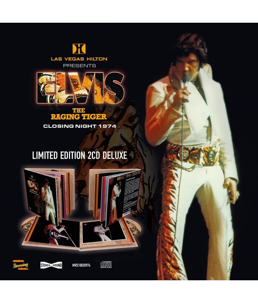MRS - Elvis The Raging Tiger Closing Night 1974 - Deluxe 2 CD set