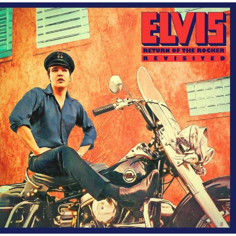 Elvis Return Of The Rocker Revisited - 33RPM Red Vinyl Memphis Mansion Label