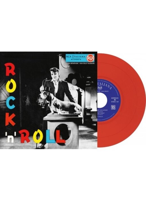 Elvis Presley Rock 'n' Roll - Italian Edition Re-Issue Red Vinyl