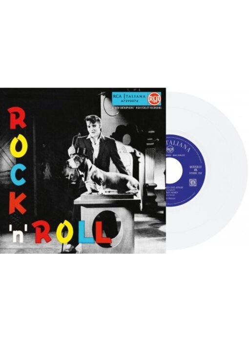 Elvis Presley Rock 'n' Roll - Italian Edition Re-Issue Total Clear Vinyl