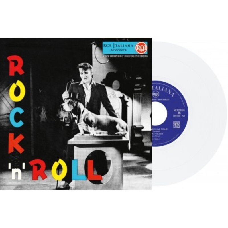 Elvis Presley Rock 'n' Roll - Italian Edition Re-Issue Total Clear Vinyl