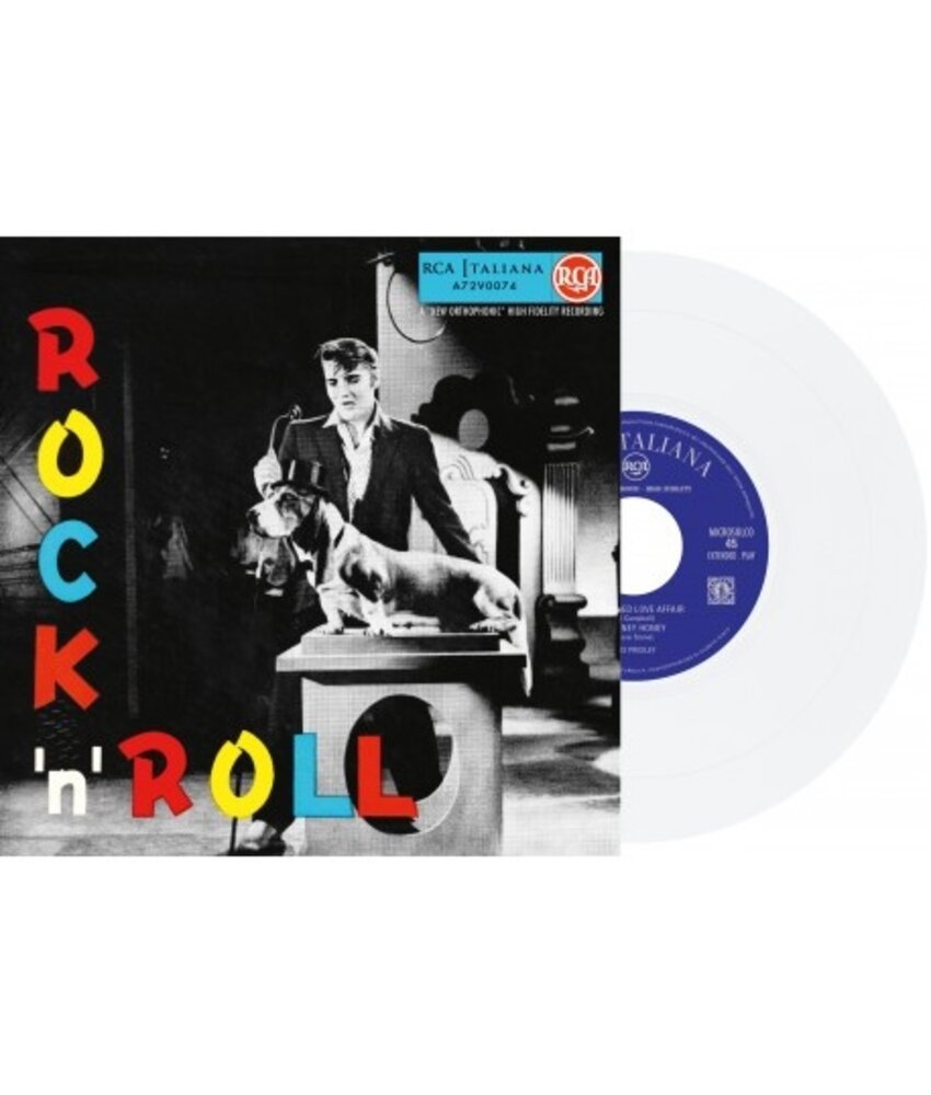 Elvis Presley Rock 'n' Roll - Italian Edition Re-Issue Total Clear Vinyl