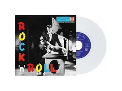 Elvis Presley Rock 'n' Roll - Italian Edition Re-Issue Total White Vinyl
