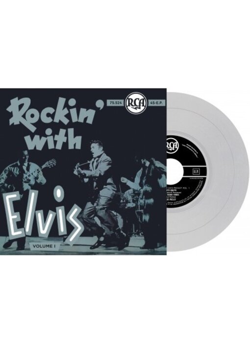 Rockin' With Elvis Vol 1 - Belgian Edition Re-Issue Silver Vinyl