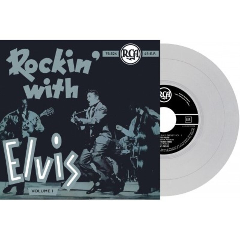 Rockin' With Elvis Vol 1 - Belgian Edition Re-Issue Silver Vinyl