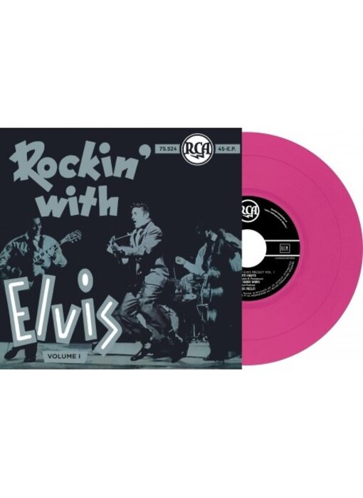 Rockin' With Elvis Vol 1 - Belgian Edition Re-Issue Magenta Vinyl