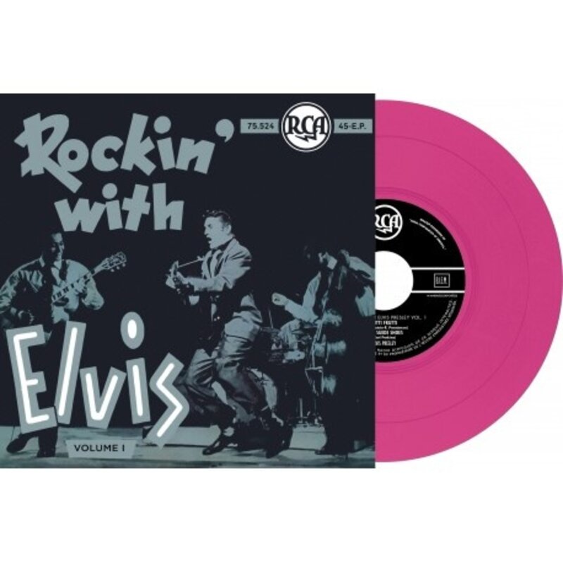 Rockin' With Elvis Vol 1 - Belgian Edition Re-Issue Magenta Vinyl