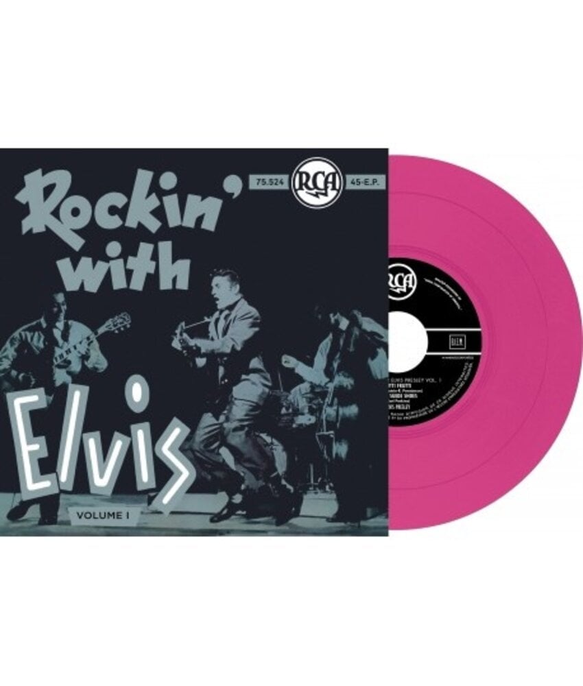Rockin' With Elvis Vol 1 - Belgian Edition Re-Issue Magenta Vinyl
