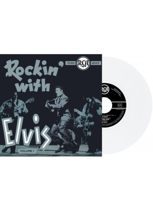 Rockin' With Elvis Vol 1 - Belgian Edition Re-Issue Total Clear Vinyl