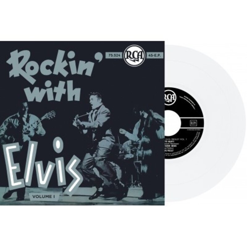 Rockin' With Elvis Vol 1 - Belgian Edition Re-Issue Total Clear Vinyl
