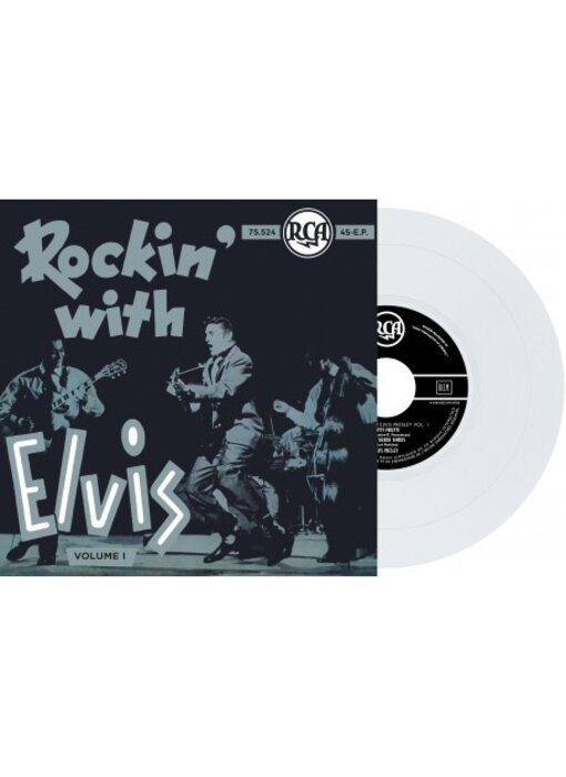 Rockin' With Elvis Vol 1 - Belgian Edition Re-Issue White Vinyl
