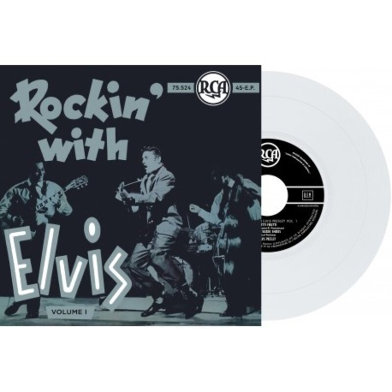 Rockin' With Elvis Vol 1 - Belgian Edition Re-Issue White Vinyl