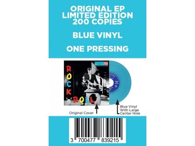 Elvis Presley Rock 'n' Roll - Italian Edition Re-Issue Blue Vinyl