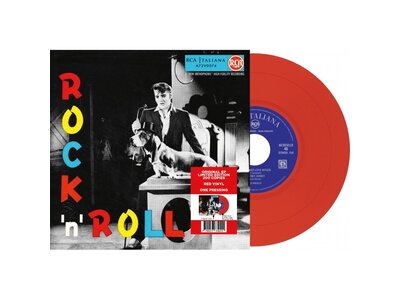 Elvis Presley Rock 'n' Roll - Italian Edition Re-Issue Red Vinyl