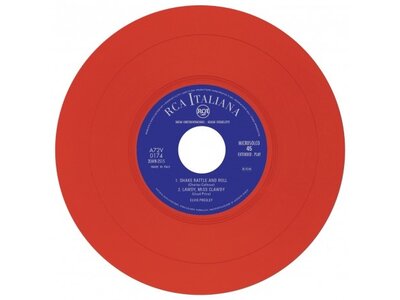 Elvis Presley Rock 'n' Roll - Italian Edition Re-Issue Red Vinyl
