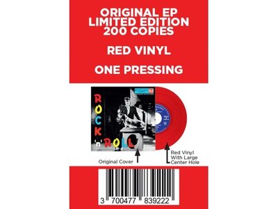 Elvis Presley Rock 'n' Roll - Italian Edition Re-Issue Red Vinyl