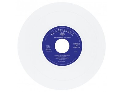 Elvis Presley Rock 'n' Roll - Italian Edition Re-Issue Total Clear Vinyl