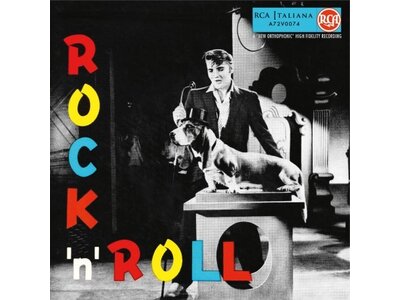 Elvis Presley Rock 'n' Roll - Italian Edition Re-Issue Total White Vinyl