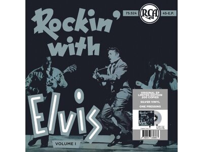 Rockin' With Elvis Vol 1 - Belgian Edition Re-Issue Silver Vinyl