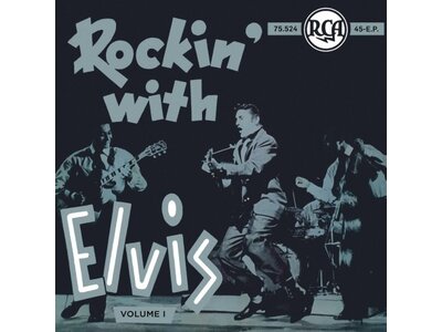 Rockin' With Elvis Vol 1 - Belgian Edition Re-Issue Silver Vinyl