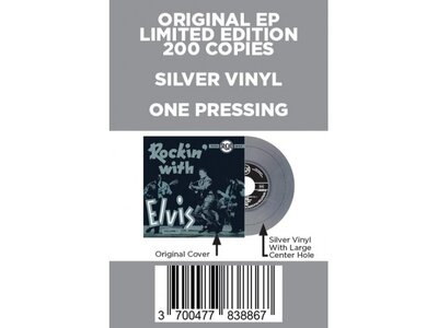Rockin' With Elvis Vol 1 - Belgian Edition Re-Issue Silver Vinyl