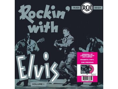 Rockin' With Elvis Vol 1 - Belgian Edition Re-Issue Magenta Vinyl